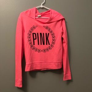 Pink hoodie and zip up bundle